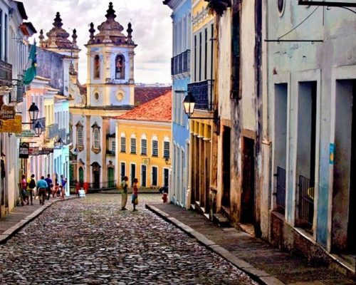 Pelourinho in Salvador de Bahia, Brazil