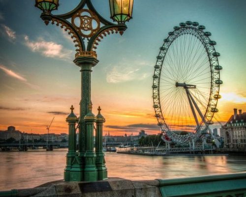 The Eye By Lamp Light - London Eye - Eye For Images Photography By Paul Stoakes